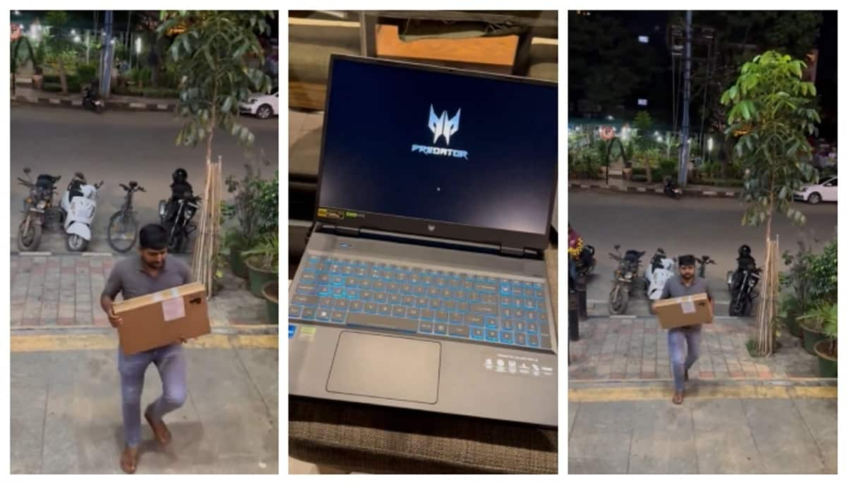 Bengaluru techie buy laptop from Flipkart get delivery in  minutes while sitting at Starbucks gow