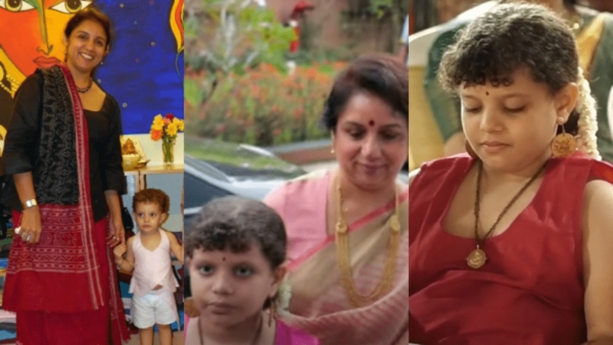 Revathi Daughter Mahee: சுருட்டை முடி அழகில்... அம்மா ரேவதியையே பீட் பண்ணும் மகள் மகி! லேட்டஸ்ட் போட்டோஸ்! - Revathi Daughter Mahee Latest Photos Goes viral - Asianet News Tamil