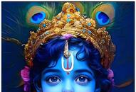 Why does Lord Krishna wear a peacock feather on his crown? RTM