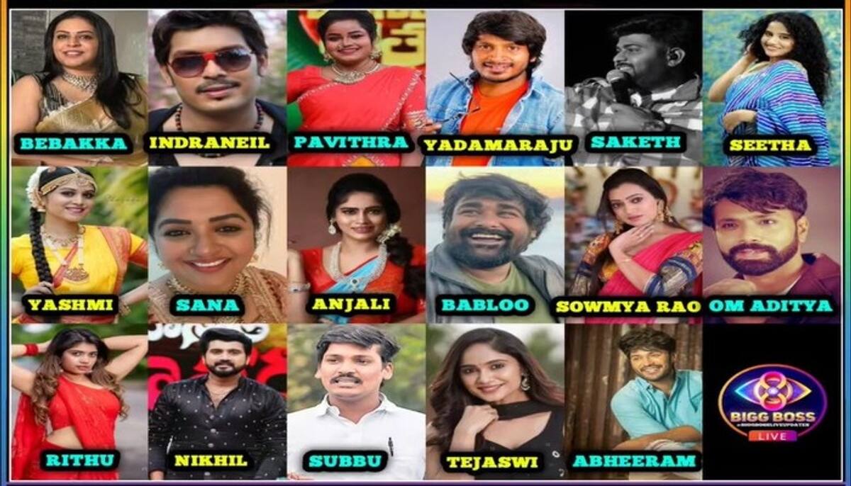 bigg boss telugu season 8 total contestants list leaked ksr 