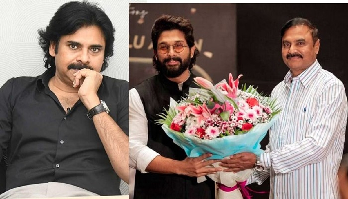 Allu Arjun father in law Chandrasekhar Reddy sensational comments on pawan kalyan dtr