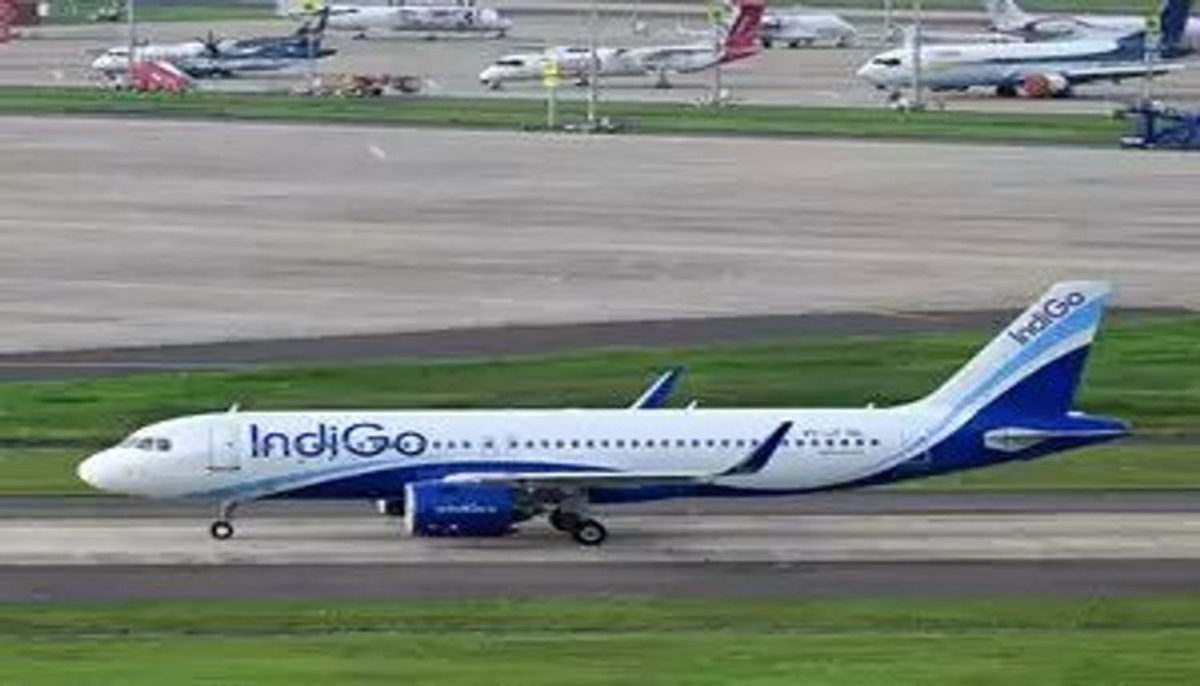 Bomb threat Mumbai Delhi IndiGo flight landed at Ahmedabad