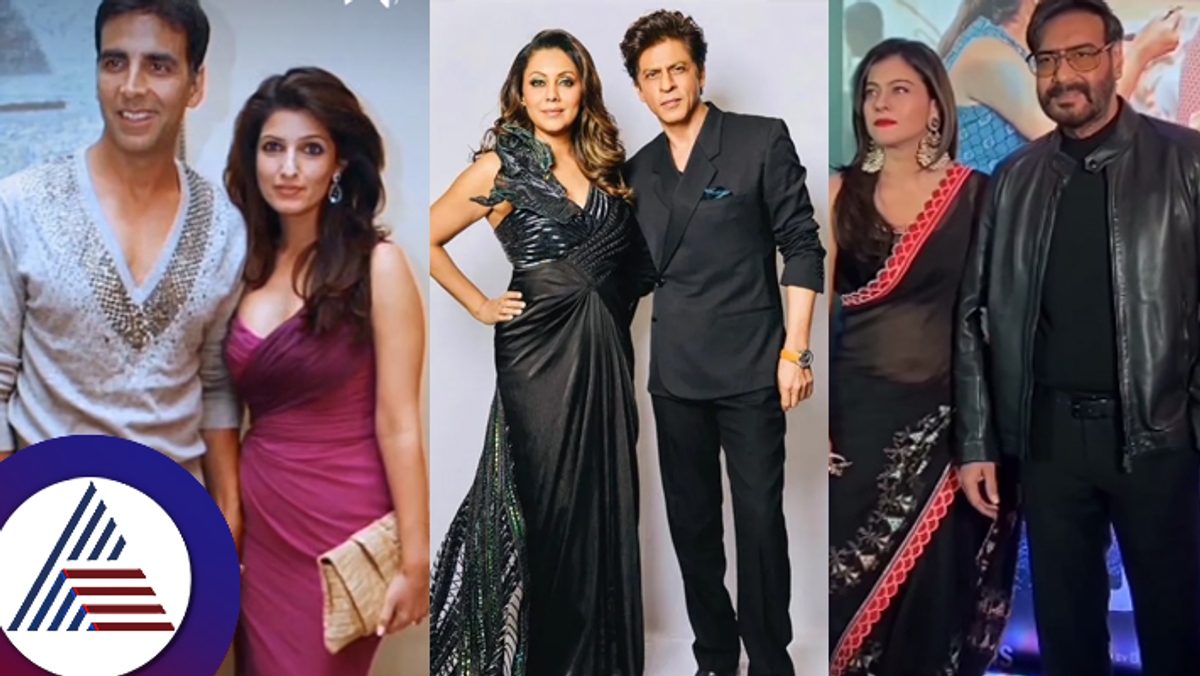 kajol twinkle and gowri khan top three  celebrities keep an eye on the husbands suc 