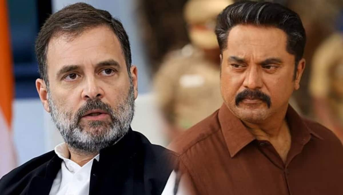 Actor and Politician sarathkumar condemns rahul gandhi speech ans