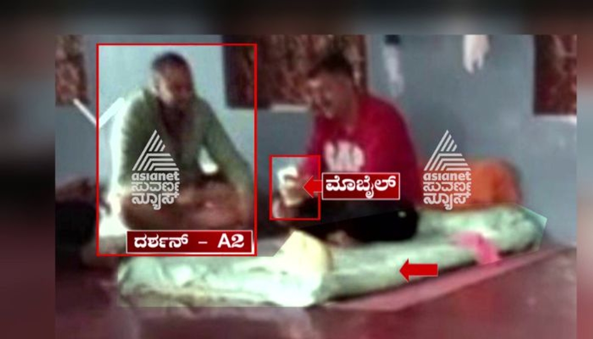 Renukaswamy murder case Darshan gets VIP treatment in jail: Another photo video goes viral akb