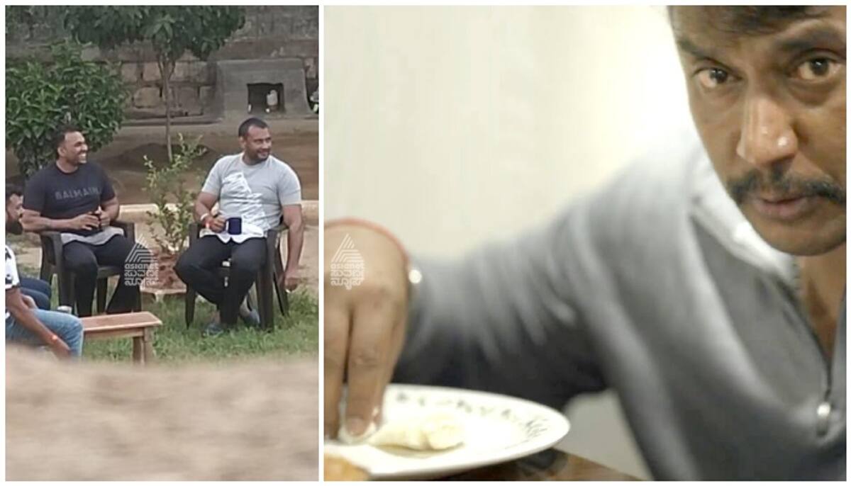 Actor Darshan  food