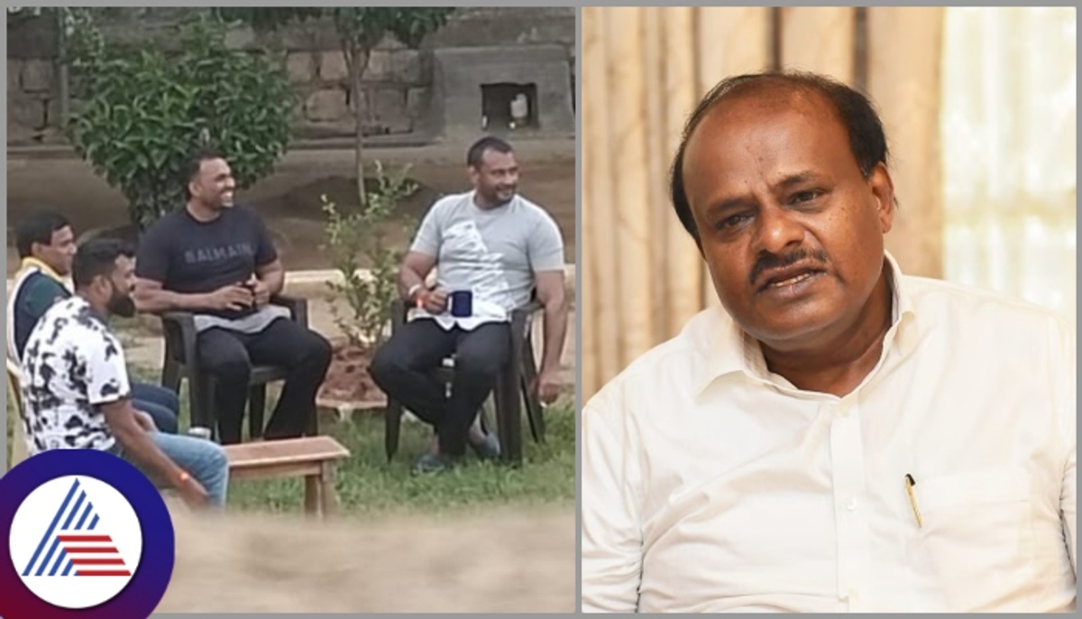 Five star hotel facility in Parappana Agrahara Jail says Union Minister HD Kumaraswamy sat