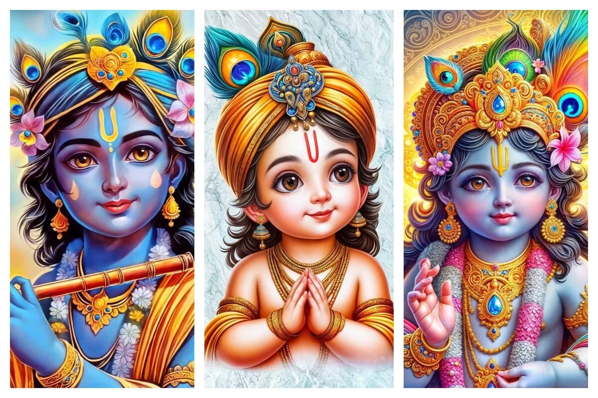 Top 25 AI Generated lord krishna Images to Share on Krishna Janmashtami vel