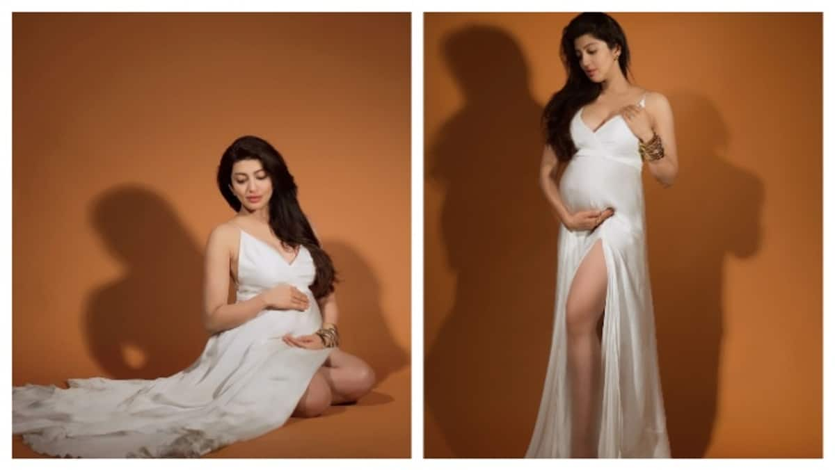 Pranita Subhash latest pregnancy photo shoot pics mma 