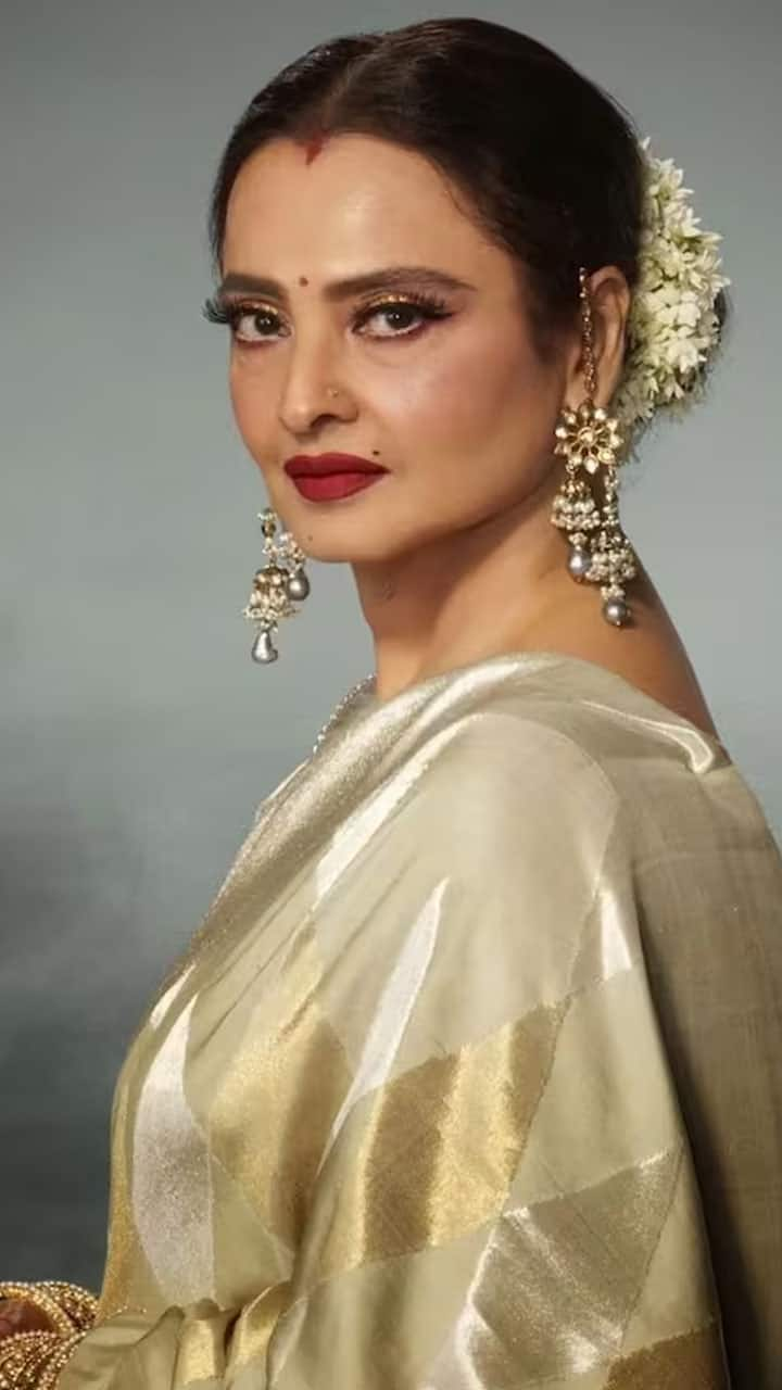 Rekha-inspired hairstyles for Karwa Chauth: Elevate your festive look NTI