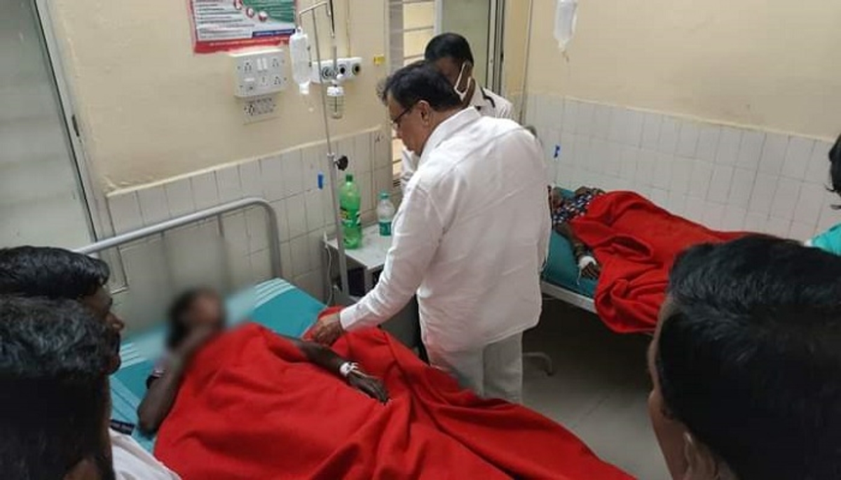 minister kn rajanna visited to hospital in tumakuru grg 