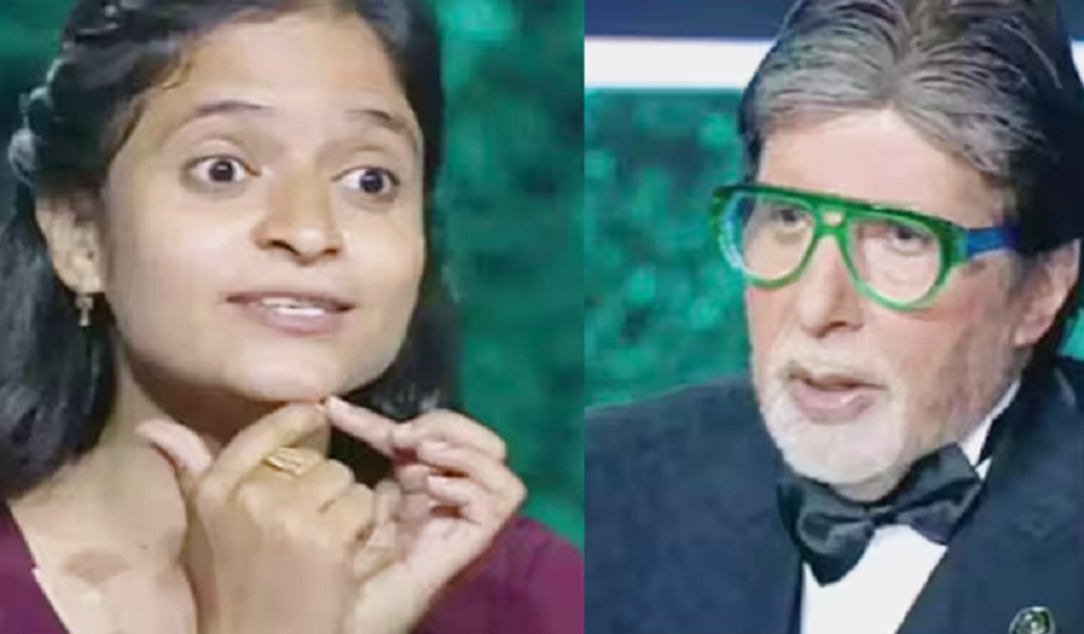 Kaun Banega Crorepati 16 Contestant Alka Singh requests host Amitabh Bachchan to let her touch his beard gvd