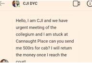 Viral Scam: Fraudster Pretends to be CJI DY Chandrachud, Seeks Rs 500 for Cab Fare Saying 'I'm Stuck at CP' NTI