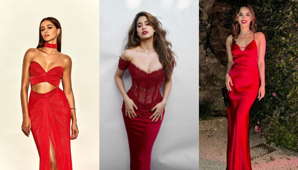 BOLD in Red! Ananya Panday to Janhvi Kapoor; B-town celebs who are rocking the colour [PHOTOS] ATG