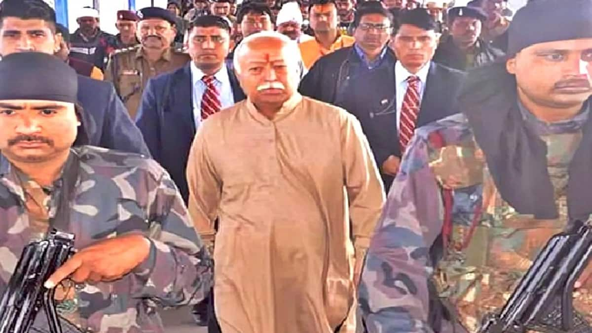 Rss cheif mohan bhagwat security upgraded to asl protocol aligning with pm modi amit shah rav