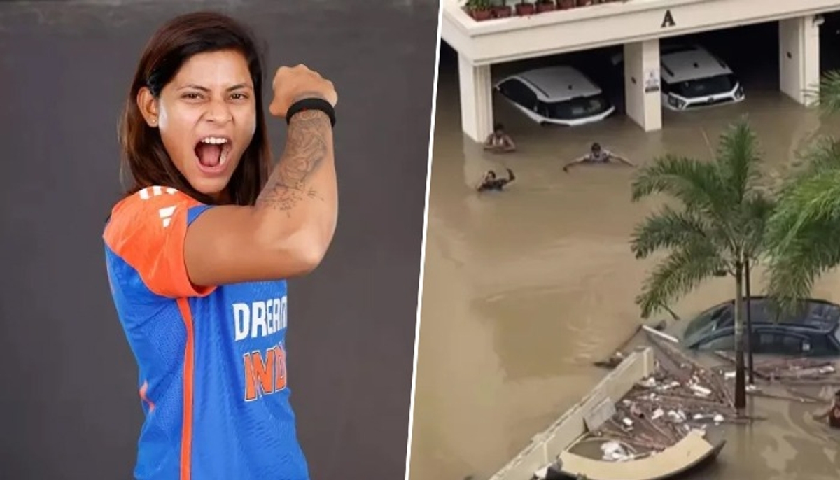 Gujarat floods: Indian spinner Radha Yadav rescued by NDRF from 'very bad situation'; shares video (WATCH) snt