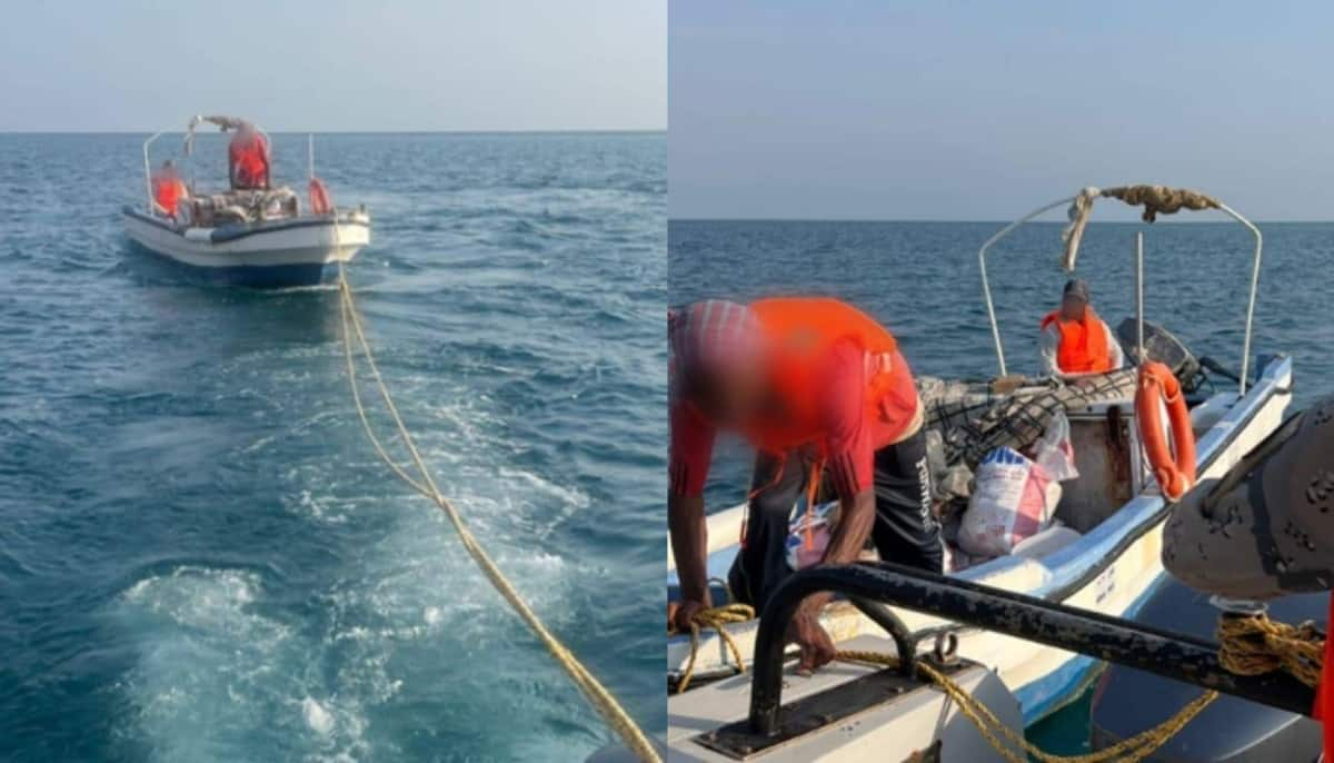 saudi coat guard rescued two bangladeshis stranded in red sea