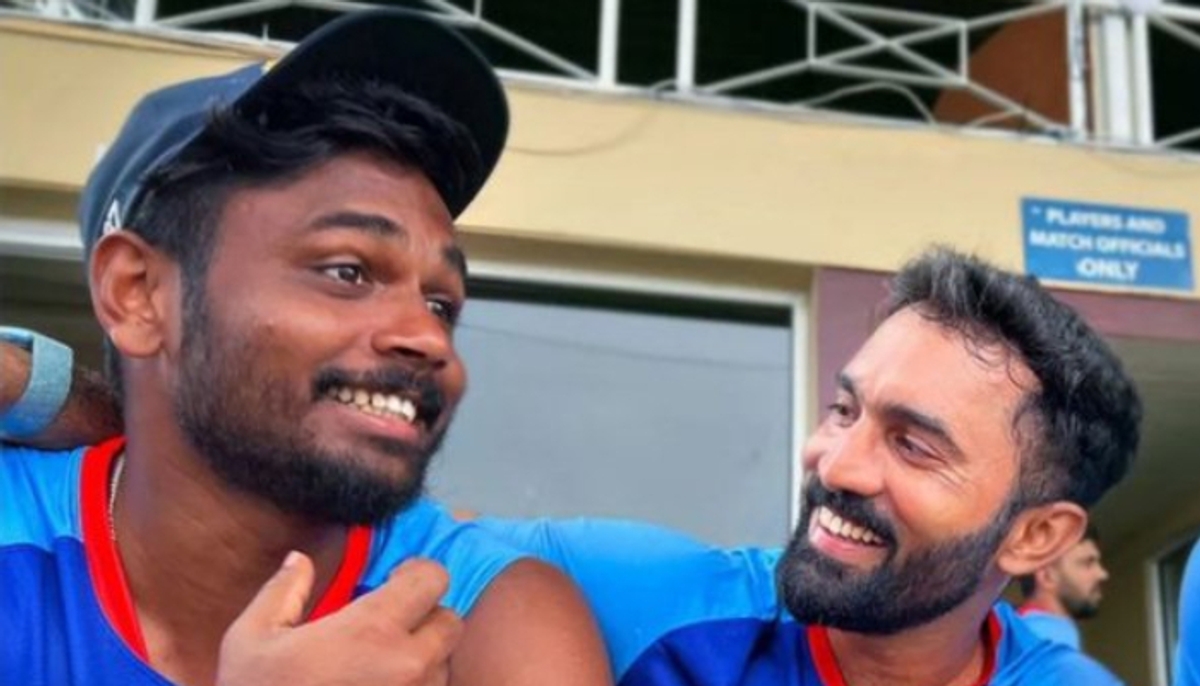 MS Dhoni to focus on his football turf, Sanju Samson to open Tea Shop Suggests Dinesh Karthik