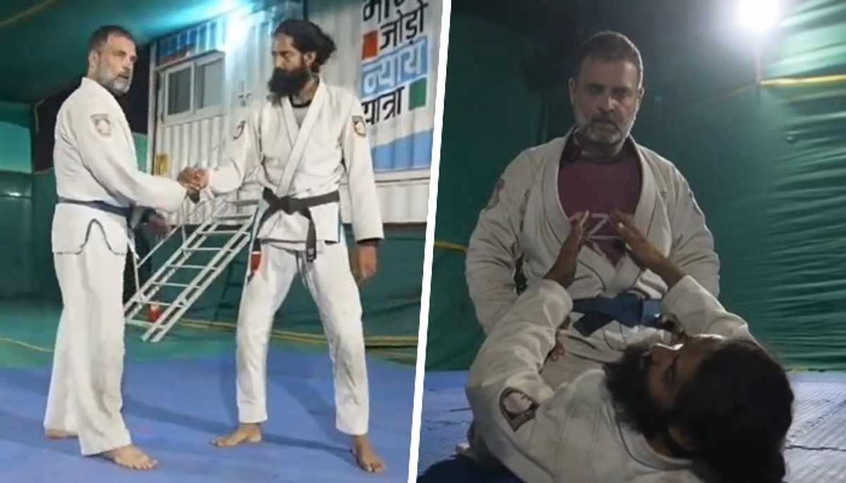 Rahul Gandhi trolled for jiu-jitsu moves featured in Congress' throwback video (Watch) shk