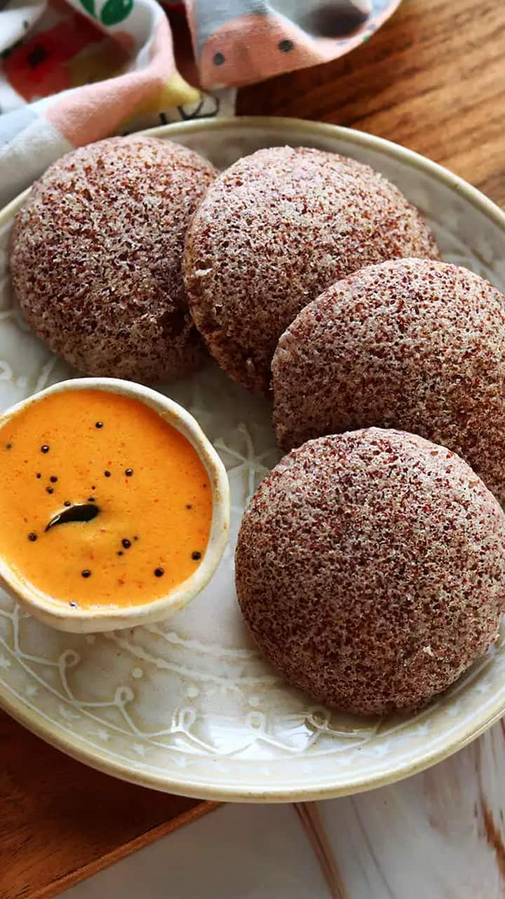 Delicious recipe of Soft Ragi Idly for breakfast vkp