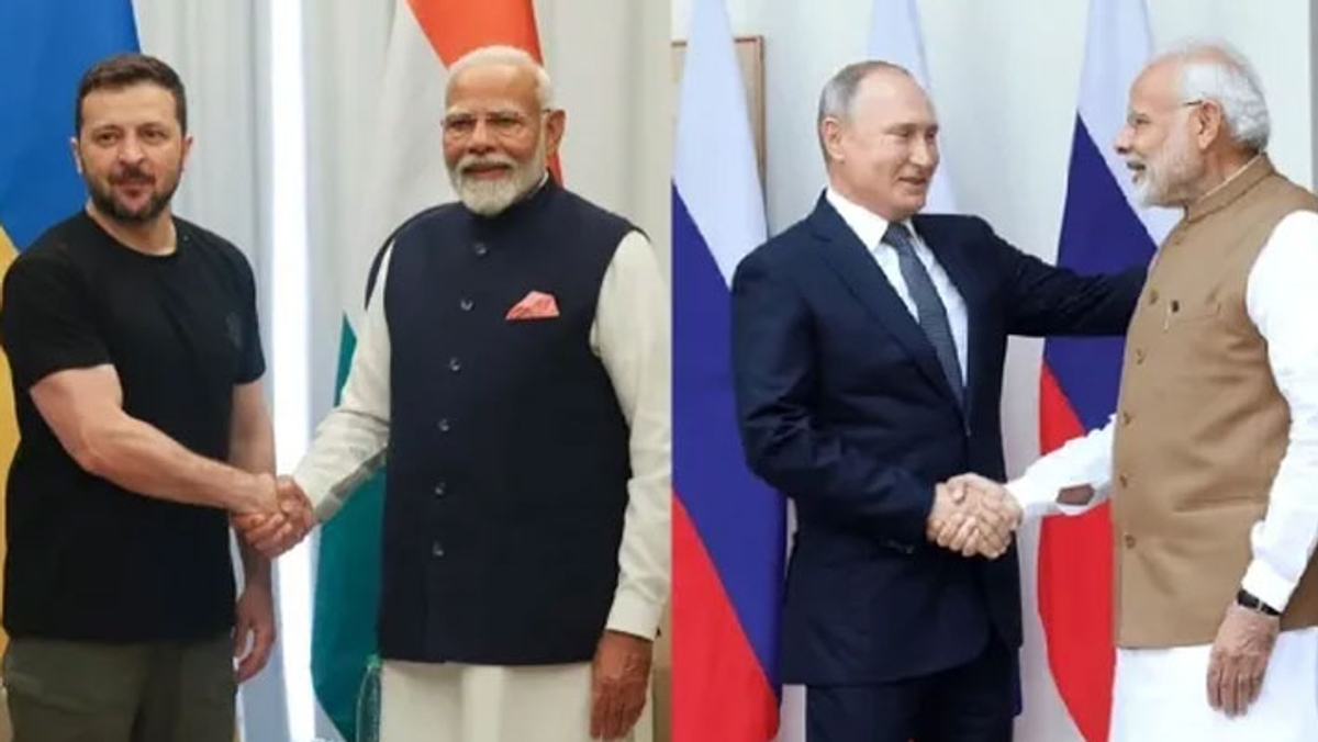 PM Modi emerges as peacemaker in Russia-Ukraine war! dee