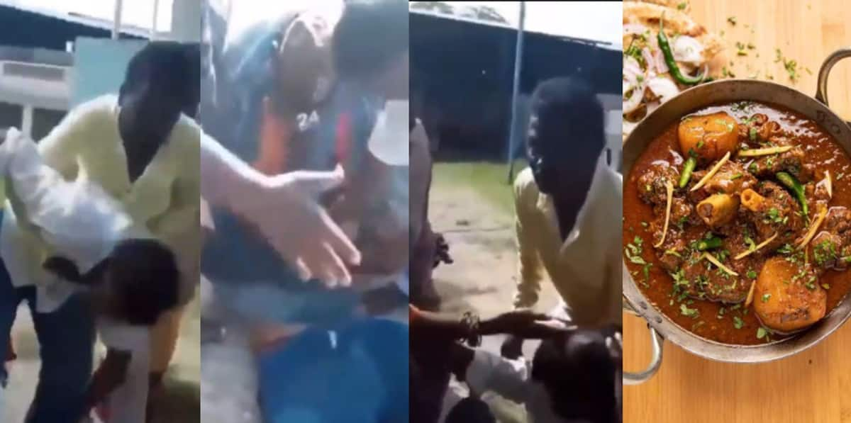 Relatives Of Bride And Groom Fight Over Fewer Mutton Pieces At  Wedding Party In Telangana video