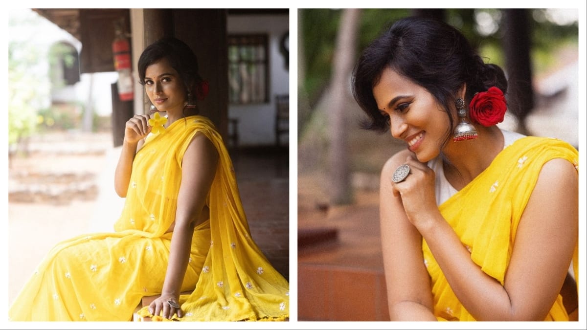 Actress Ramya Pandian Look like Modern Sarojadevi latest photos mma