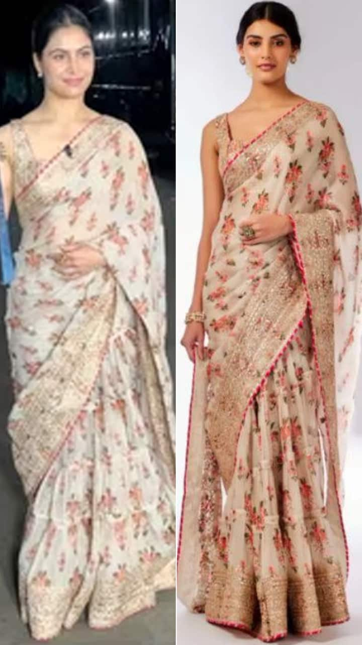 Olympic Shooter Manu Bhaker Stuns in a 58k Ivory Saree at KBC 16 RMA