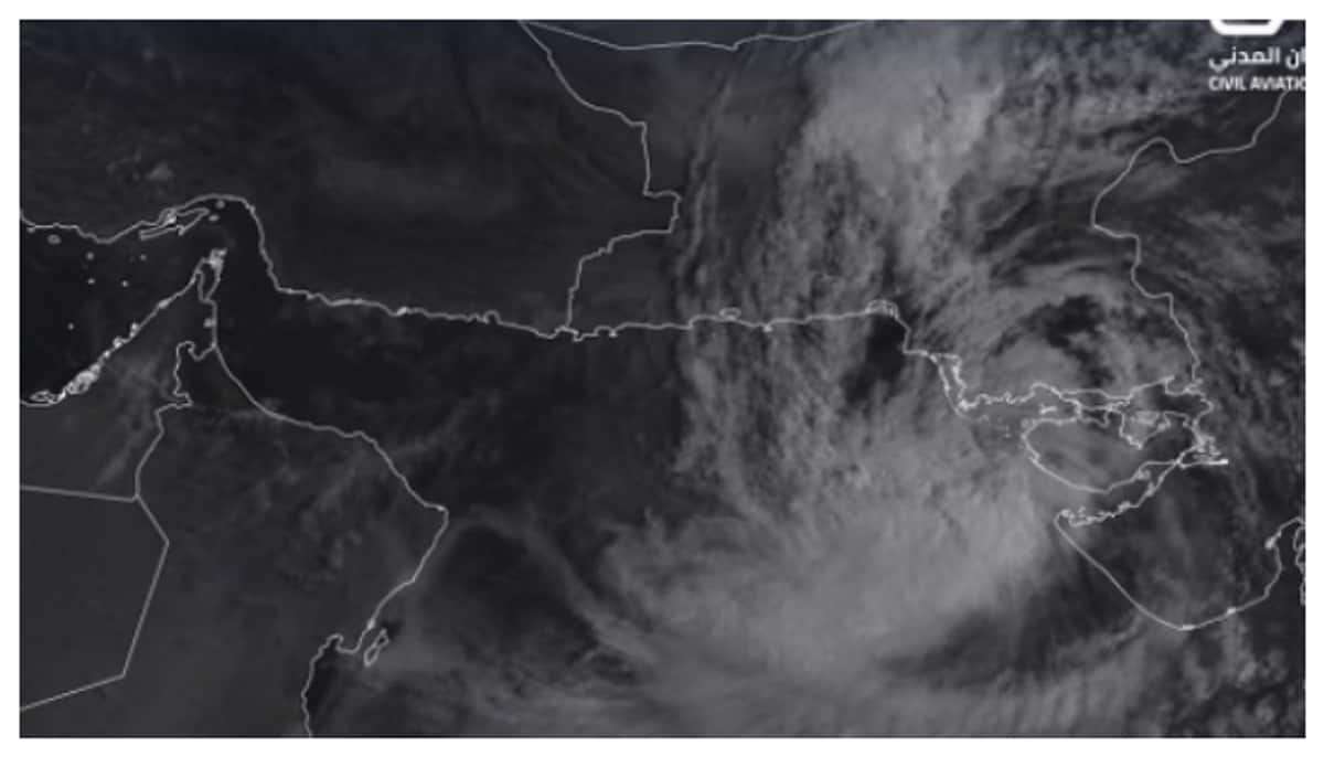 tropical depression in the Arabian Sea  developed into a tropical storm asna 