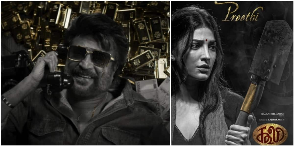 Rajinikanth coolie movie actress shrutihaasan character reveled mma