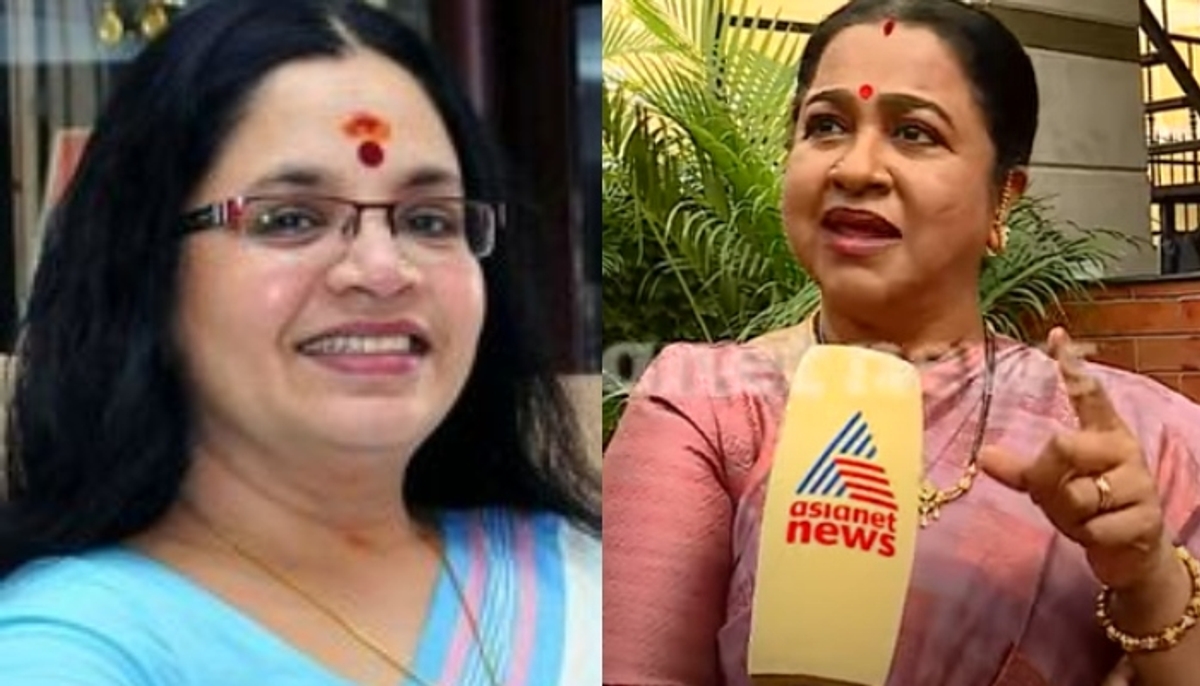 Bhagyalakshmi reacts to Radhika Sarathkumar's statement that there are hidden cameras in Malayalam film caravans 