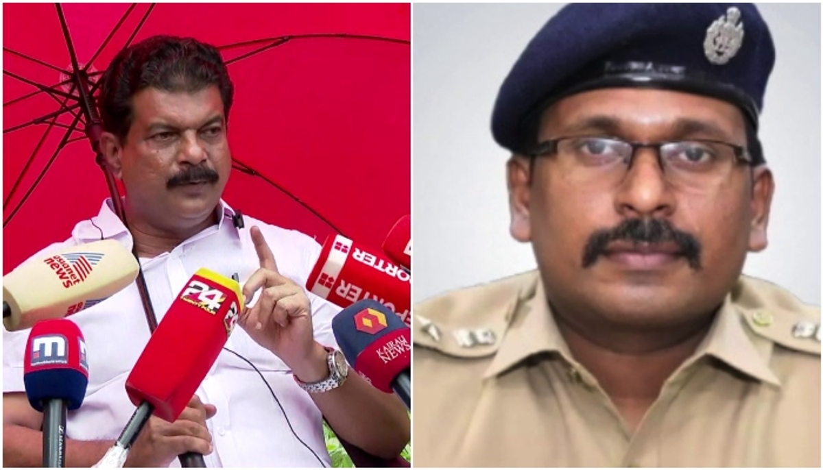 Pathanamthitta SP Sujith das on leave After Phone conversation with PV Anwar out 