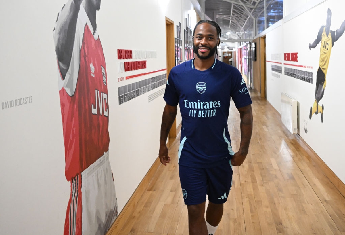 football Chelsea outcast Raheem Sterling joins Arsenal on shock loan move, says 'this is perfect fir for me' (WATCH) snt