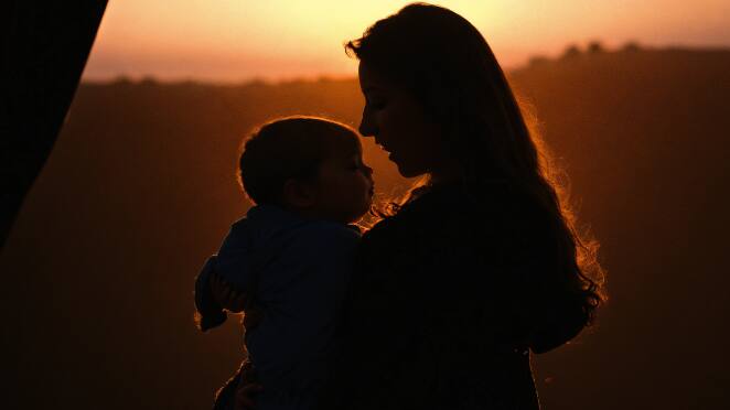 Mother with New Born