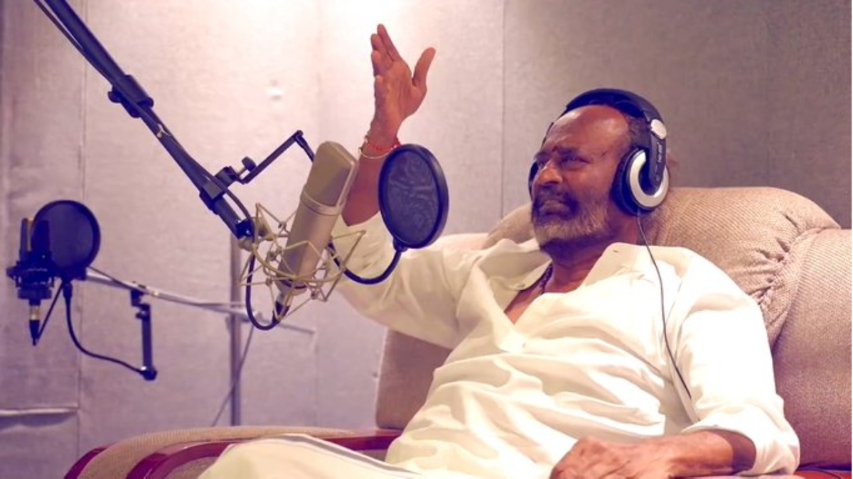 Rajinikanth kickstarts Vettaiyan Movie Dubbing gan