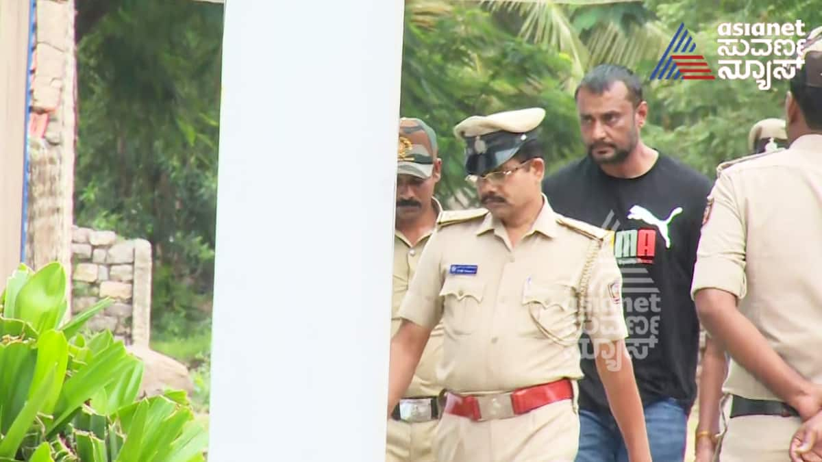 Murder Case Accused Darshan not Allowed to Attend Ganesh Chaturthi Celebration in Ballari Jail grg 