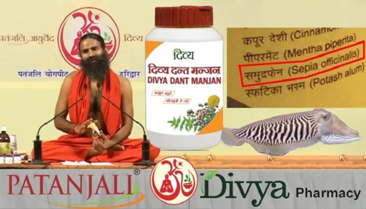 Patanjali vegetarian product Fish extract Court notice to Ramdev Centre san