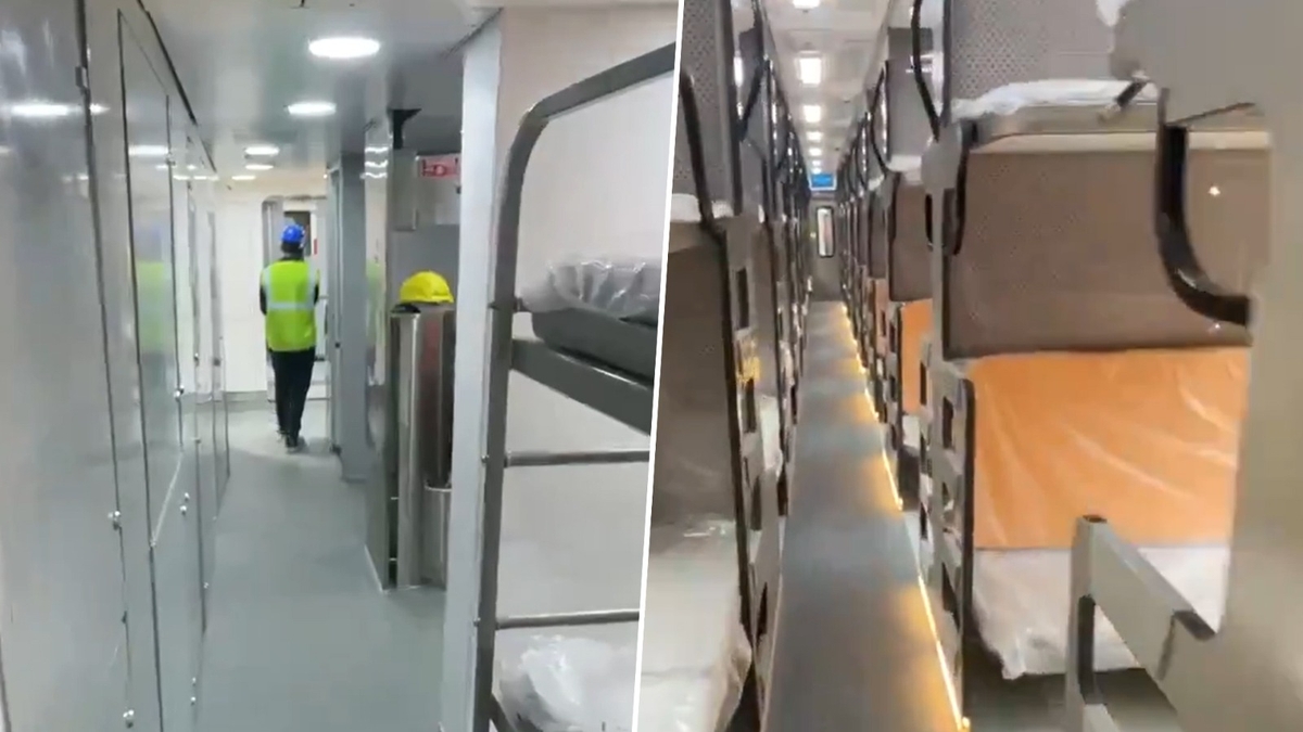 Vande Bharat sleeper coach prototype REVEALED: Trials begin ahead of passenger rollout (WATCH) AJR