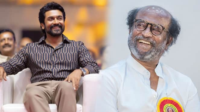 actor Suriya Emotional about super star rajinikanth video ans