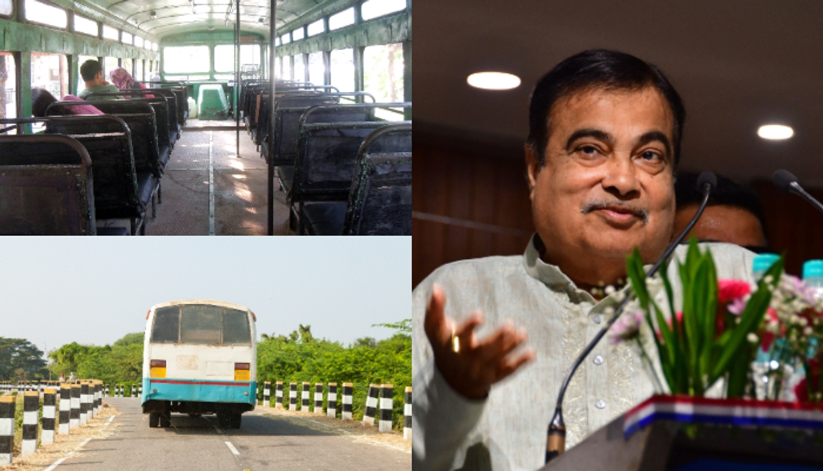 Nitin Gadkari says no longer needs wooden planks and aluminum sheets for bus construction in India