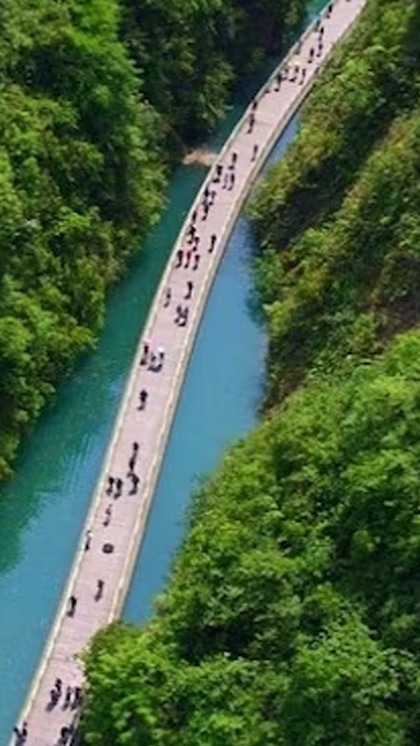 Shiziguan Floating Bridge: China's modern marvel resembles Ram Setu