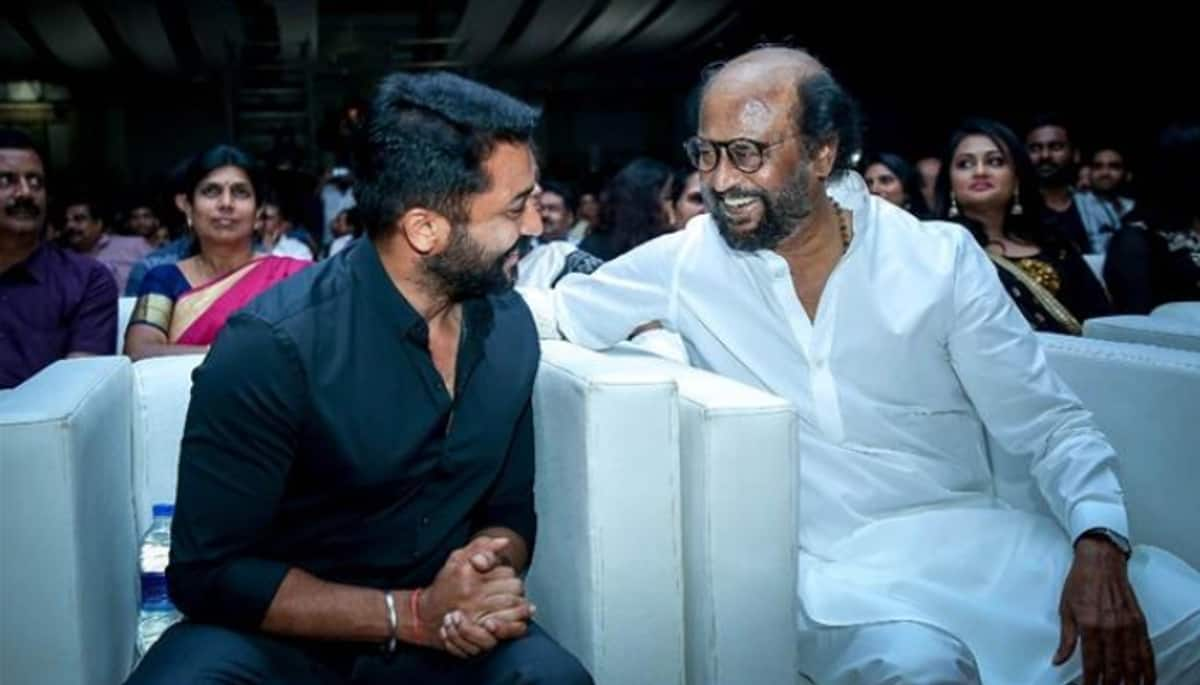 Super Star Rajinikanth thanked suriya and wished for kanguva ans