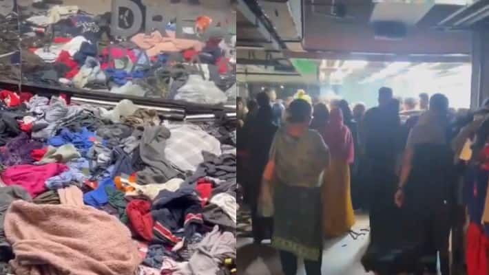 Economic Economy crisis people robbed dream bazar mall in 3o minute mrq