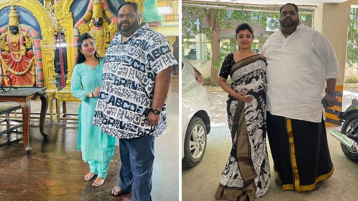 ravindar chandrasekaran celebrate 2nd wedding anniversary with Mahalakshmi gan