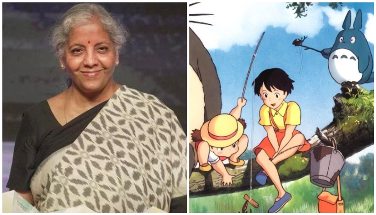 Internet in awe as Nirmala Sitharaman reveals her favorite Hayao Miyazaki Studio Ghibli films RTM