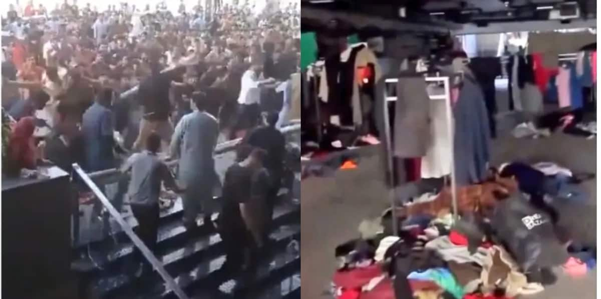 Nightmare Dream Bazaar Mall As Hundreds Ransack Stores Loot Products On Opening Day