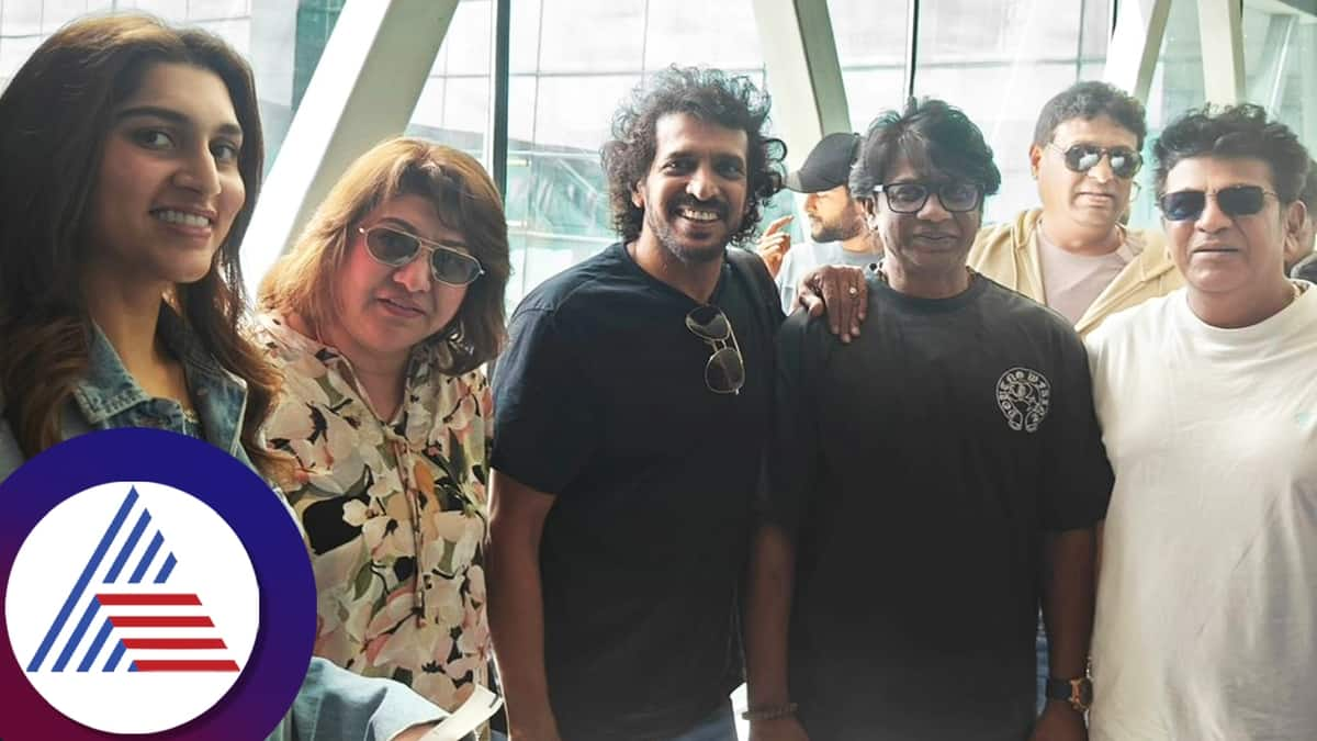 Actress Malashree and Aradhana Ram spotted with Sandalwood star actor Shivaraj Kumar Upendra and Duniya vijay