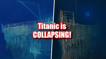 Is Titanic collapsing? SHOCKING before and after photos show iconic bow disintegrating, experts raise alarm snt