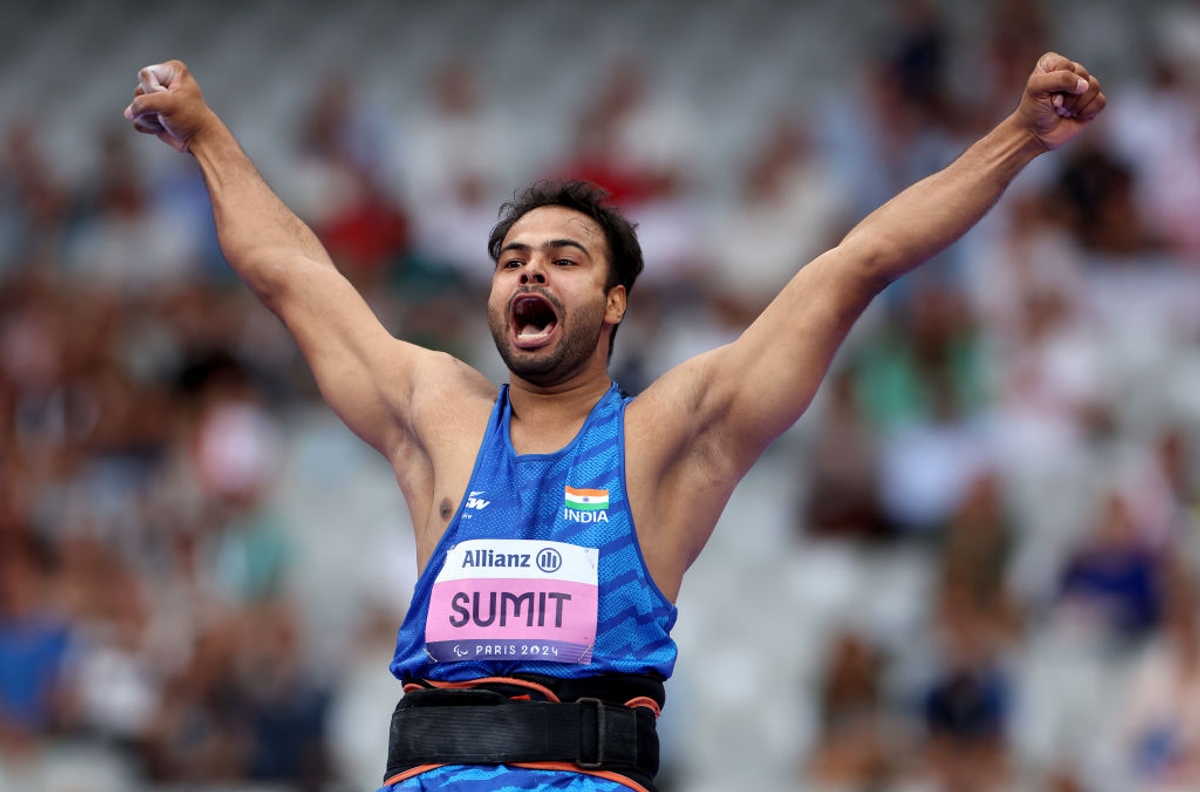 Paris Paralympics 2024 Sumit Antil defends Paralympics javelin GOLD with new record of 70.59m; PM Modi lauds exceptional performance snt