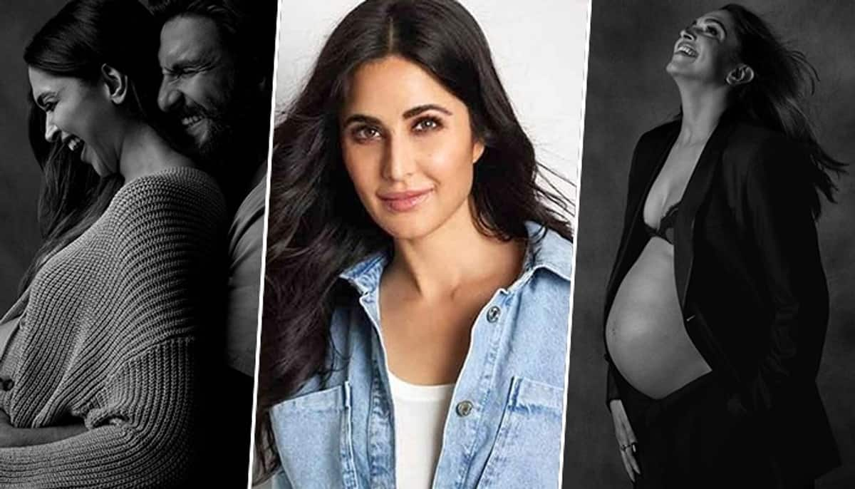 Here how Katrina Kaif reacted to Deepika Padukone's glamourous pregnancy photoshoot with Ranveer Singh  RBA